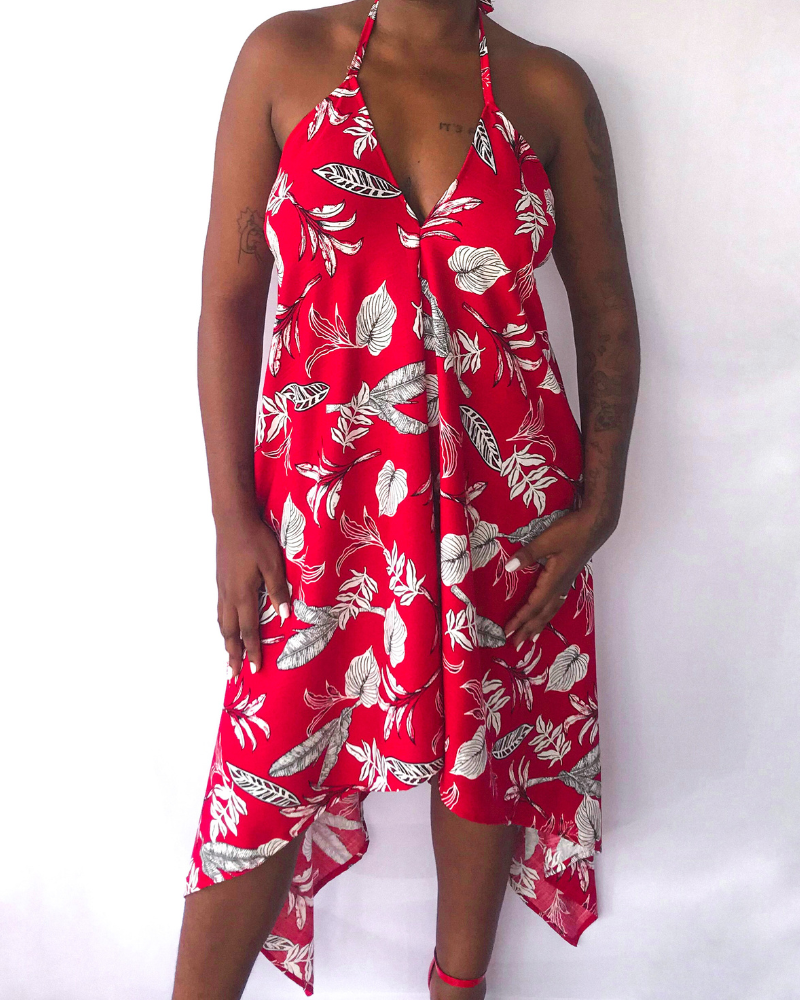 Vestido frente única - Especial de Natal