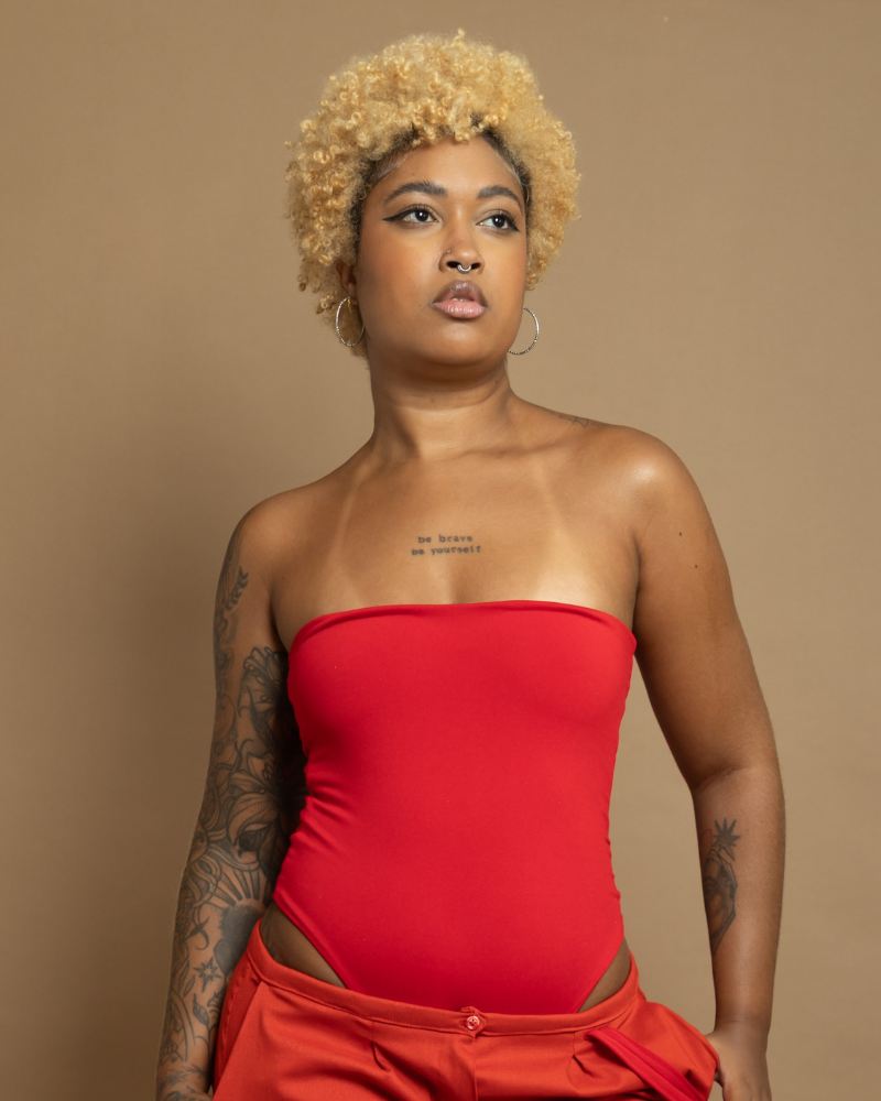 Body sem alça intensa