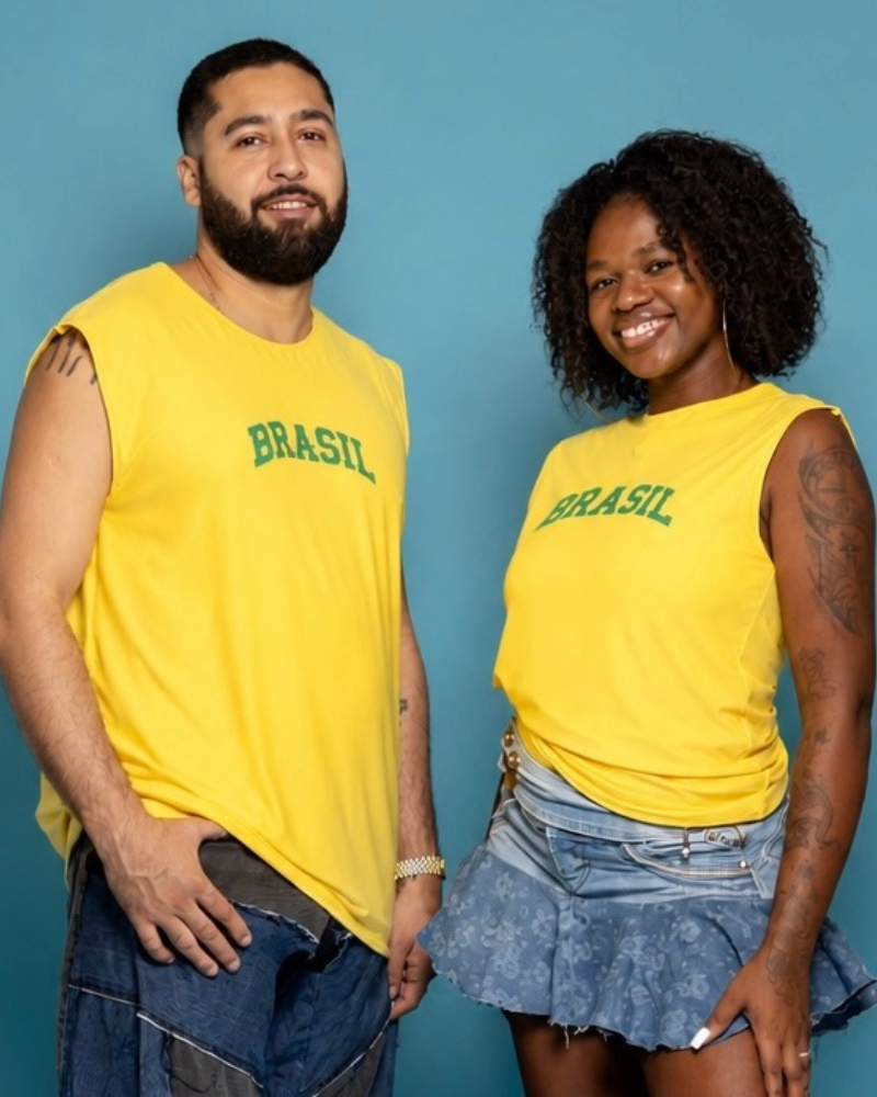 Camiseta regata Brasil